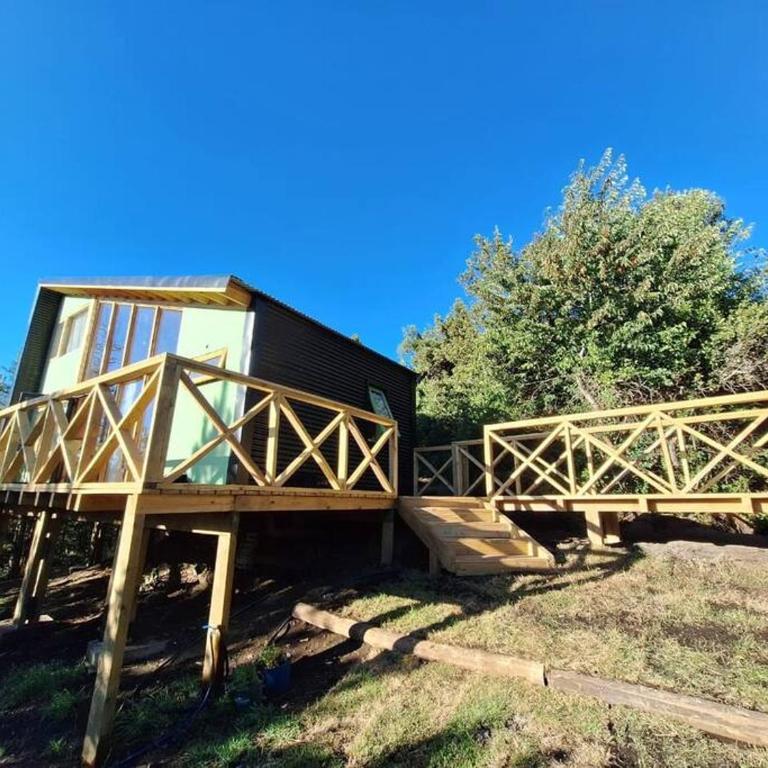 Lodge de montaña con incomparables vistas y rodeado de pinos - Chakana Lodge - One-Bedroom Chalet - 5