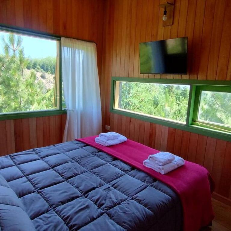 Lodge de montaña con incomparables vistas y rodeado de pinos - Chakana Lodge - One-Bedroom Chalet - 10