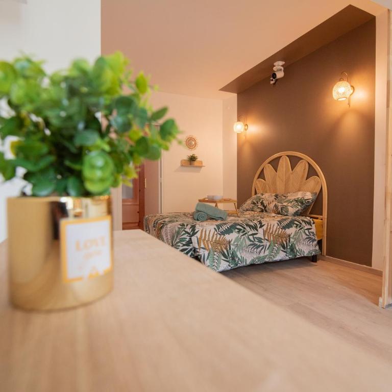 Tout confort ! Balnéo, Sauna, Cinéma, Climatisation, Parking, WiFi - Appartement 1 Chambre - 19