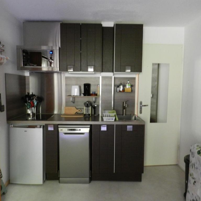Studio 3 pers, face pistes, balcon, Le Pleynet - Appartement 1 Chambre - 4