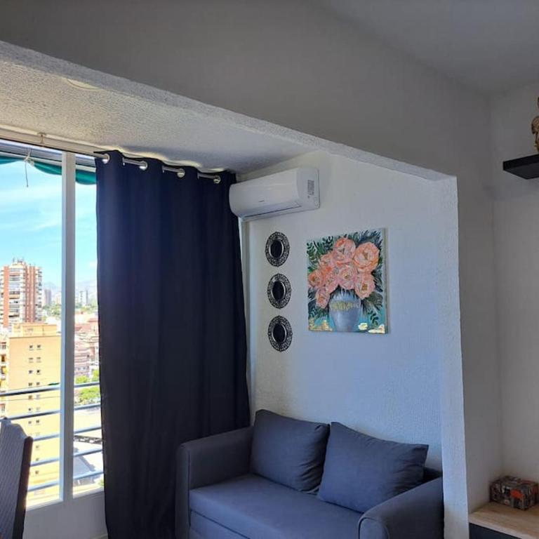 Studio in Benidorm with sea view - Apartamento de 1 dormitorio - 3