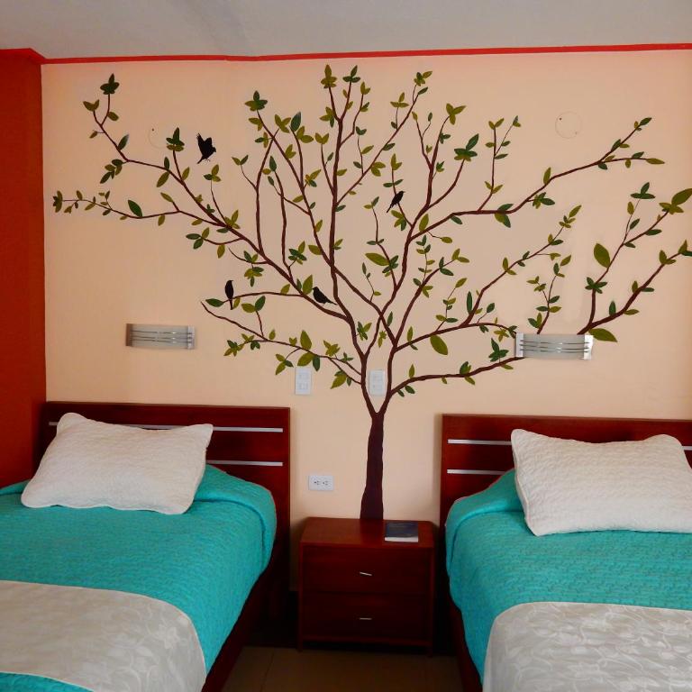 Hostal Dulce Amanecer - Habitación Doble - 2 camas - 9