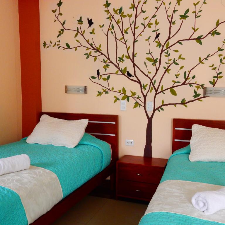 Hostal Dulce Amanecer - Habitación Doble - 2 camas - 8