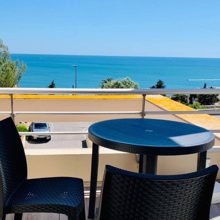 Sète - vue mer imprenable, piscine, calme - Appartement - Vue sur Mer - 2