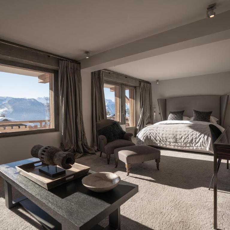 No 14 Verbier - Chambre Lit King-Size Supérieure - 3