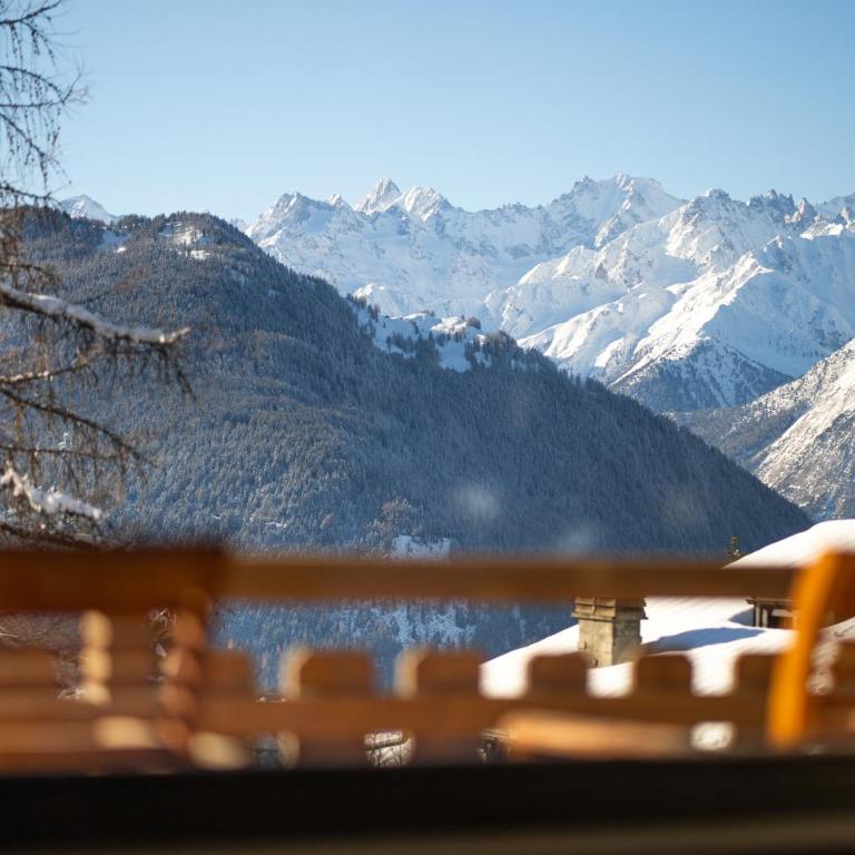 No 14 Verbier - Chambre Double - Vue sur Montagne - 4