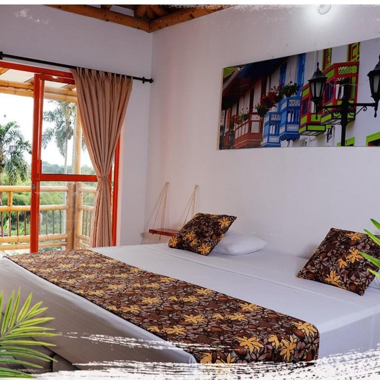 Hotel Campestre La Aldea Cabaña Pijao - Habitación Doble - 5