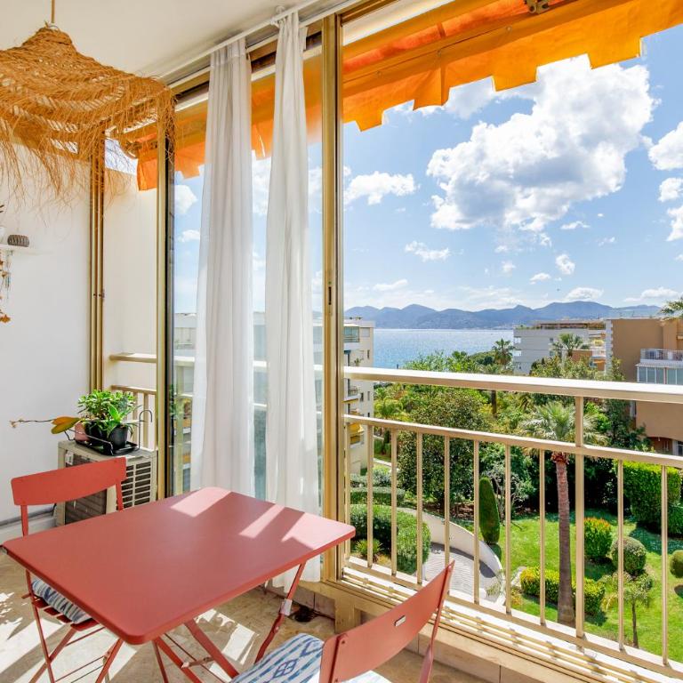 Cannes-vue mer Esterel-balcon-Plage - Appartement 1 Chambre - 1
