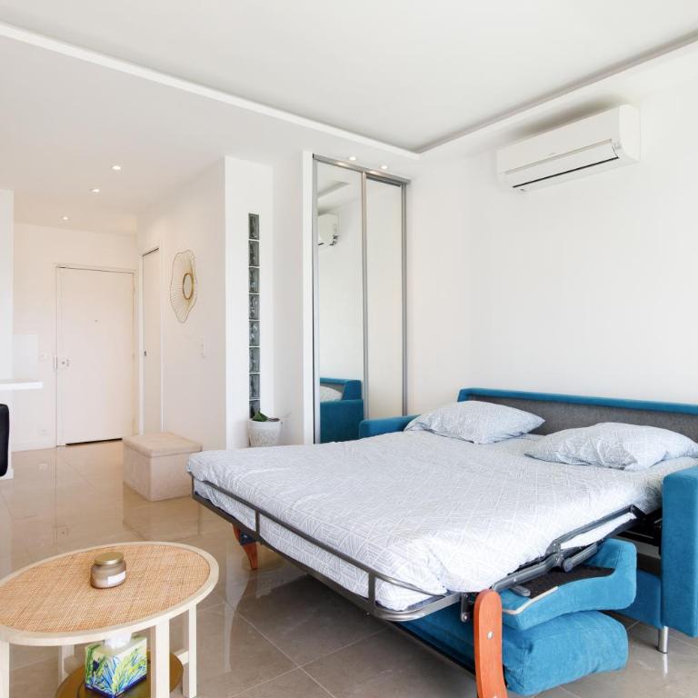 Cannes-vue mer Esterel-balcon-Plage - Appartement 1 Chambre - 9