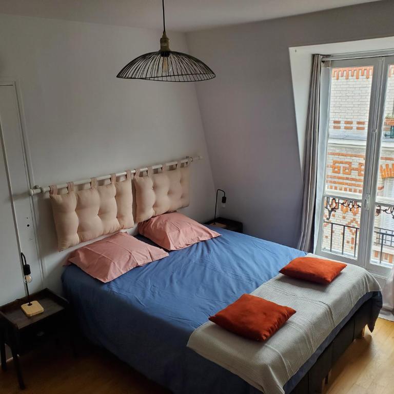 Guest room paris - R&M - Chambre Deluxe avec 2 Lits Queen-Size - 5