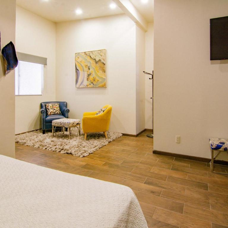 Quinta San Carlos Ensenada - Habitación Doble con baño privado - 2 camas - 13
