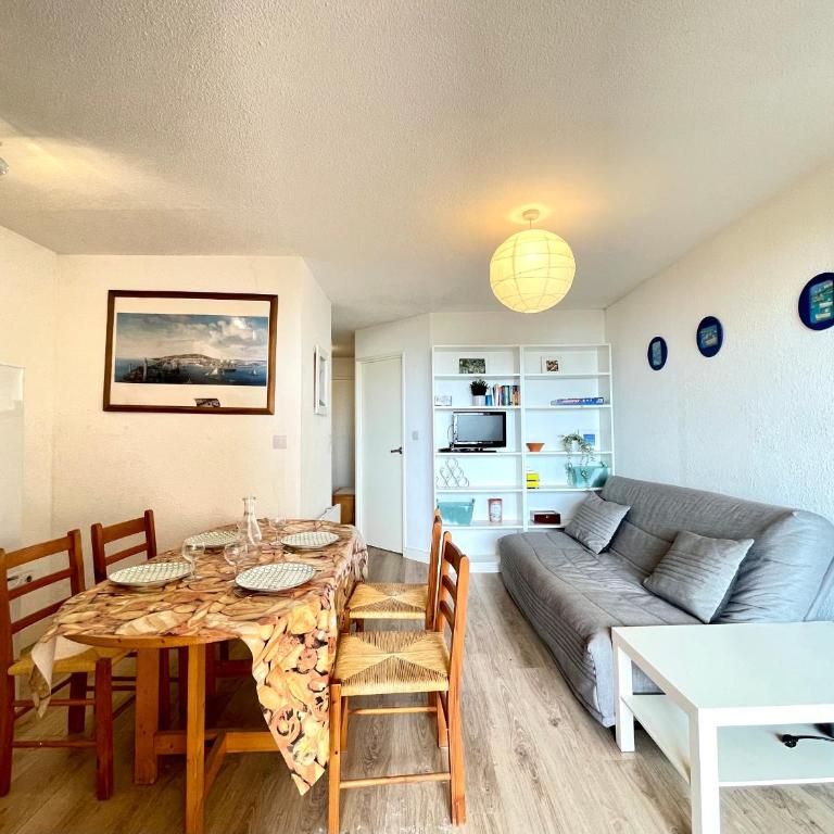 Appartement T3 face à la mer avec terrasse et parking privé à Sète - FR-1-338-587 - Apartment - 5