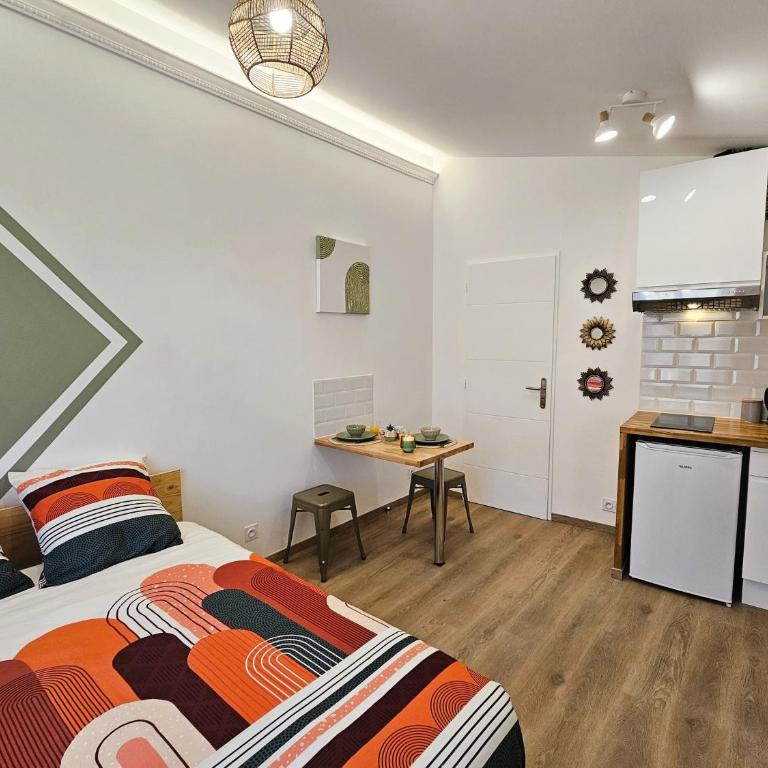 Tout confort ! Ville, Climatisation, Parking, Wifi, Calme, TV - Apartamento de 1 dormitorio - 2