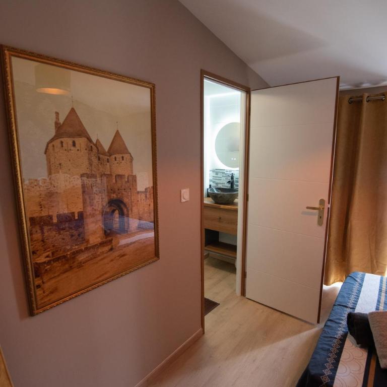 Tout confort ! Ville, Calme, Cinéma privé, Climatisation, Parking, WiFi - Apartment mit 1 Schlafzimmer - 18