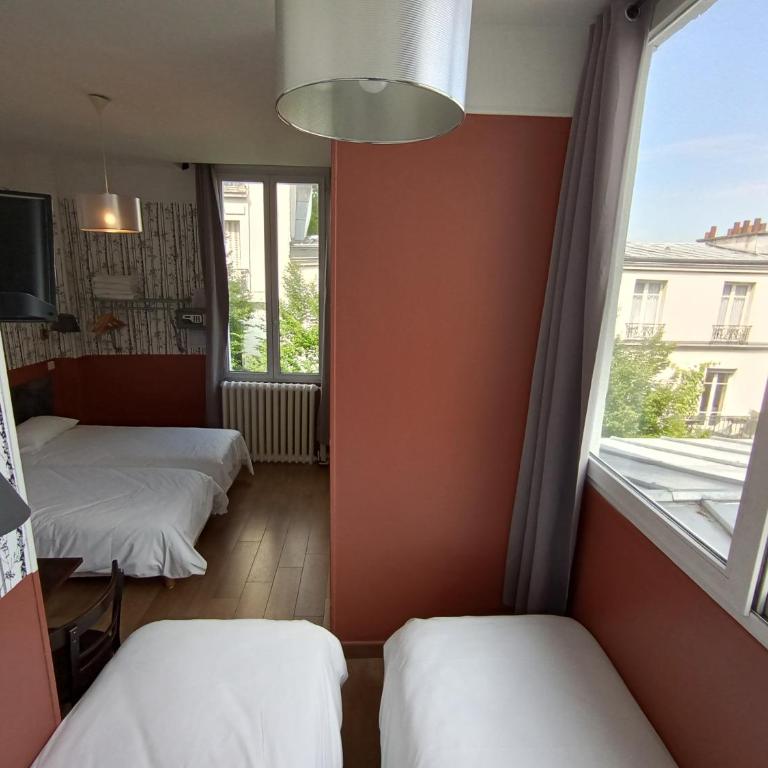 Caulaincourt Montmartre by Hiphophostels - Chambre Quadruple avec Salle de Bains Privative - 4