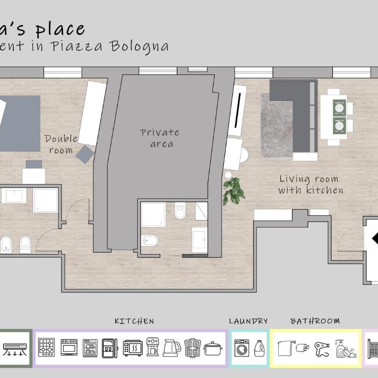 Simona's place! Apartment in Piazza Bologna - Appartamento con 1 Camera da Letto - 2