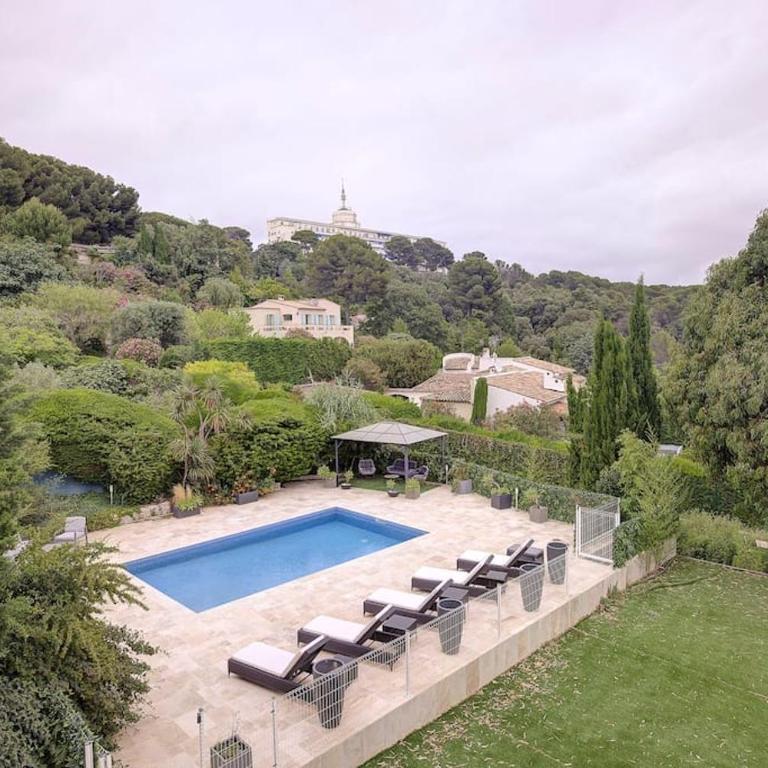 Twin Luxurious Villas 8 BR Pool in Vallauris - Villa - 90