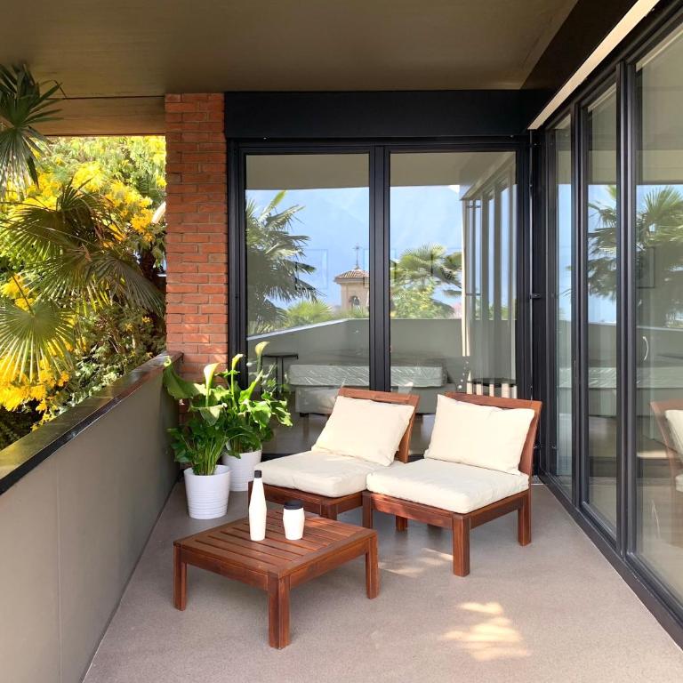 Live Lugano - Via Massagno - Appartamento Deluxe con 2 Camere da Letto e Balcone - 7