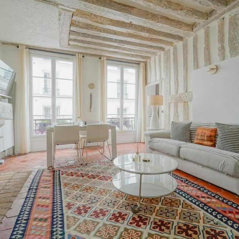 2 BR with the Best Location of Paris in 2nd Arr - Appartement 2 Chambres - 4