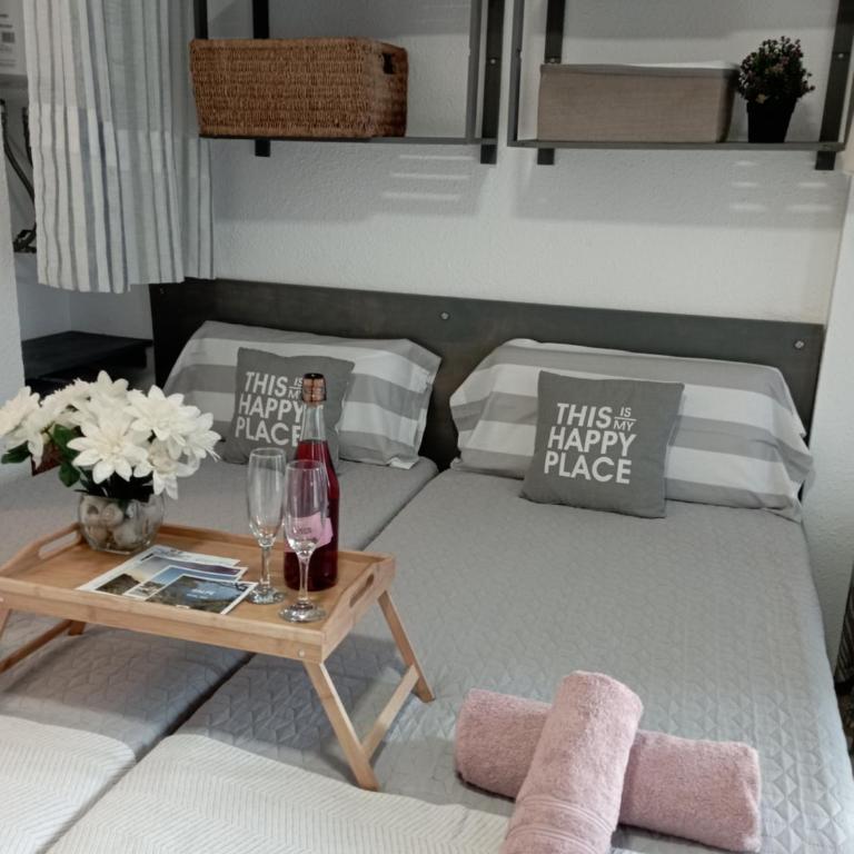 Calpe Miramar Studio 180m from Cala Calalga & 7 min from La Fossa Beach AC WiFi - Apartamento Estudio - 17