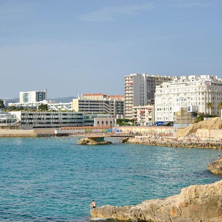 duplex design, calme, au vallon des auffes, bord de mer - Apartment mit 2 Schlafzimmern - 28