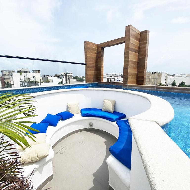 Estudio con rooftop cerca de la playa y 5ta av - Studio Apartment with King Bed - 16