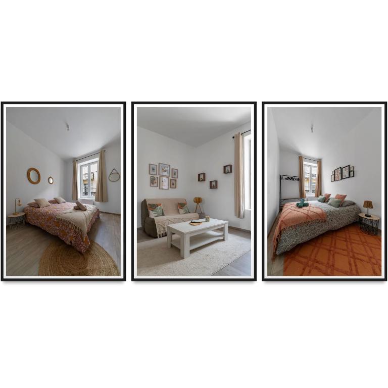Le Ravy - Appartement design, 2 chambres, centre ville - Appartement 2 Chambres - 51
