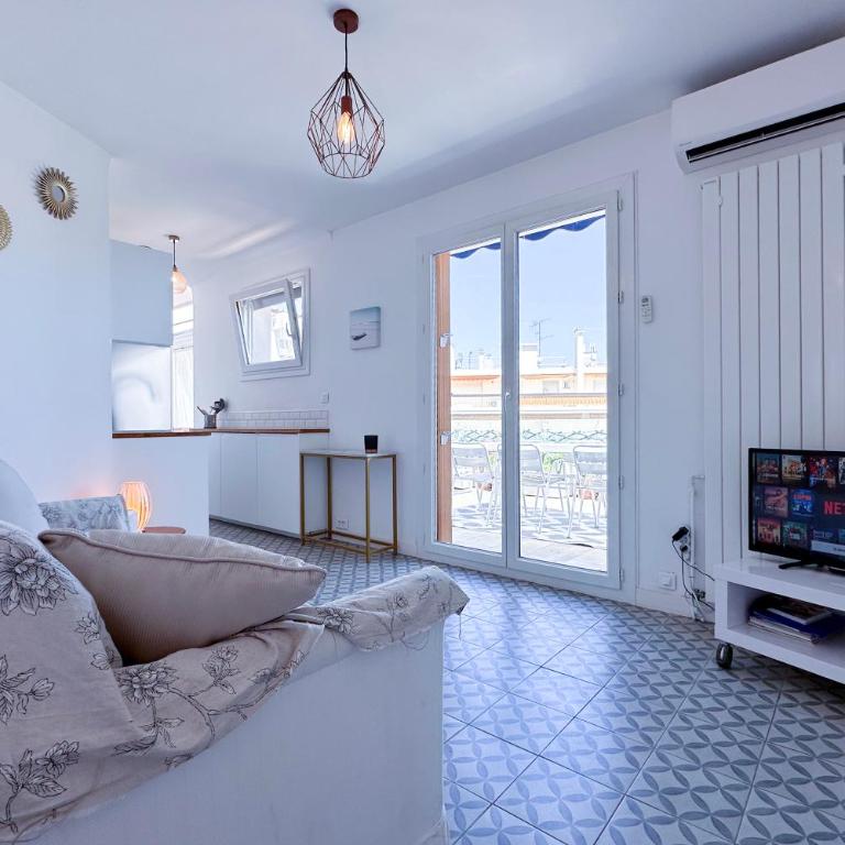 ALGER - Rooftop avec 1 chambre au centre-ville d'Antibes - Appartamento con 1 Camera da Letto - 2