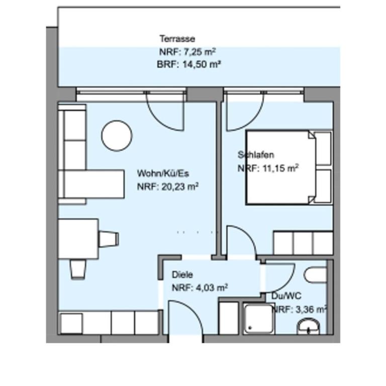 Ferienwohnung Alpenblick in Bolsterlang Sommerbergbahn kostenlos - Apartment mit 1 Schlafzimmer - 17