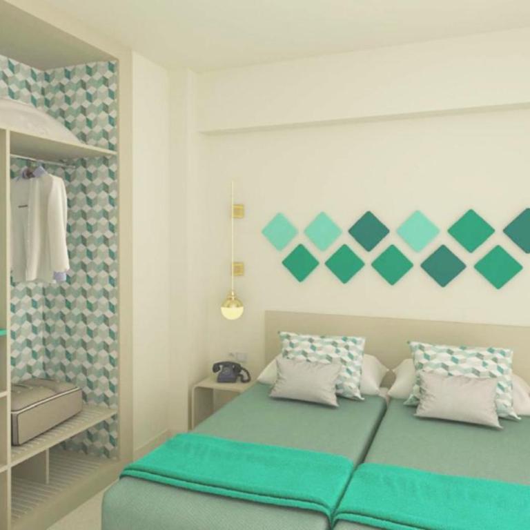 Hotel Gala Placidia 3'''sup - Habitación Doble - 2 camas - 1
