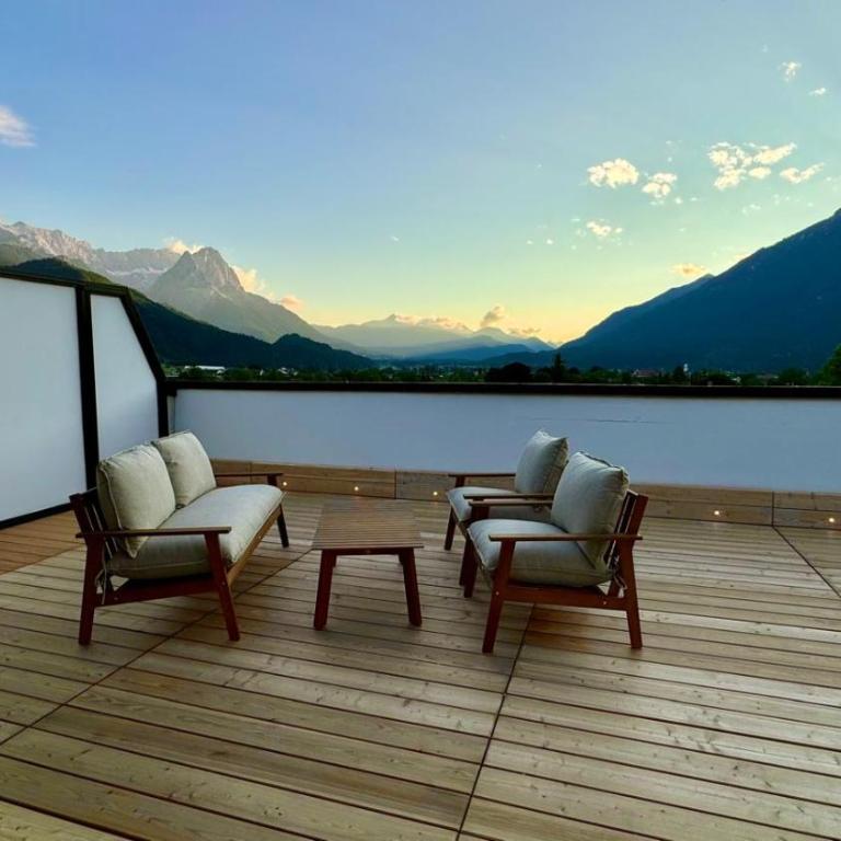 Panorama-Glück I & III - Ein Schlafzimmer-Apartment – ​​Dachterrasse und Bergblick - 33