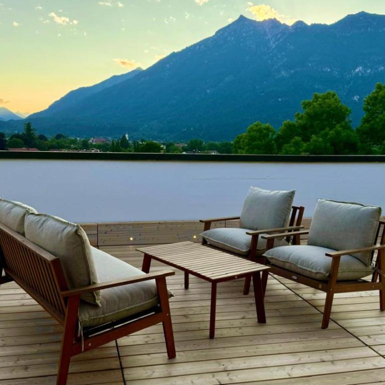 Panorama-Glück I & III - Ein Schlafzimmer-Apartment – ​​Dachterrasse und Bergblick - 34