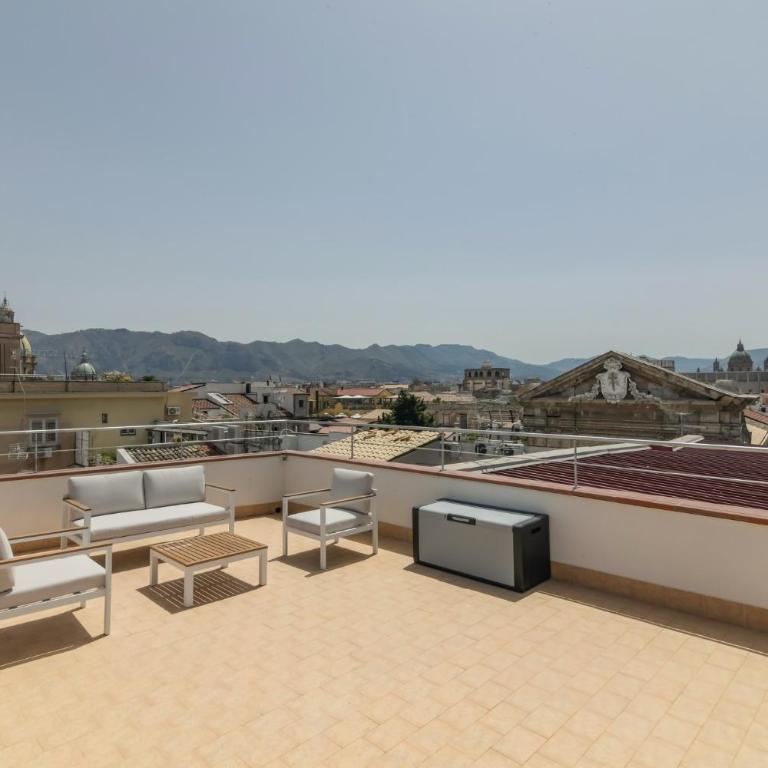 GuestHost - Palermo's Rooftop - Apt with Panoramic Terrace - Appartamento con 2 Camere da Letto - 2