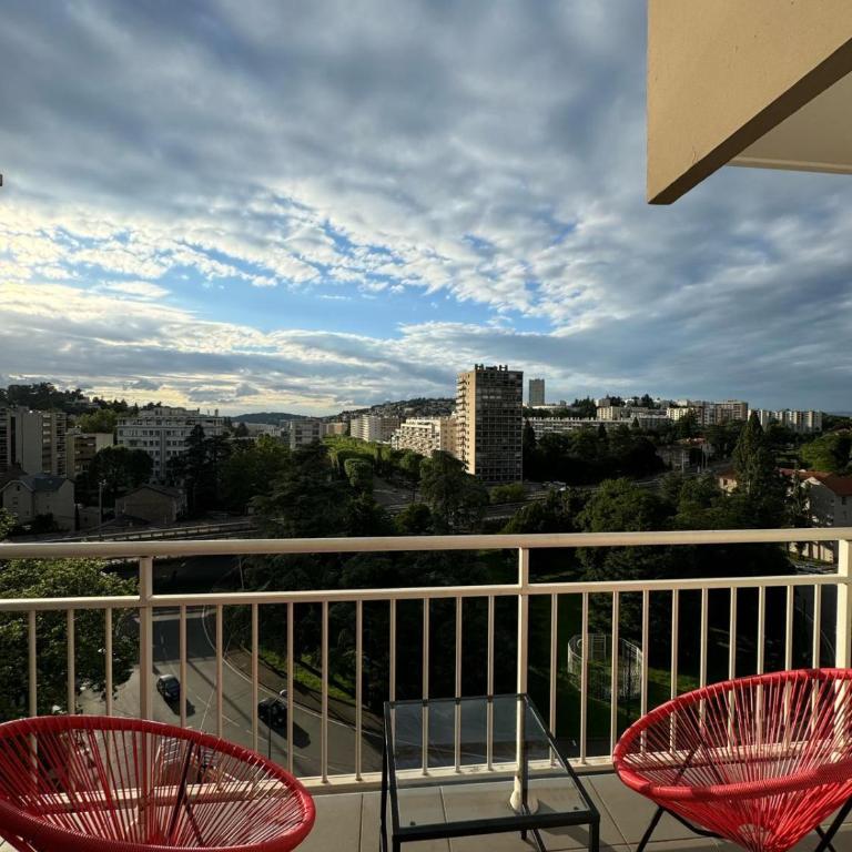Appart' Hôtel Fauriel Saint-Etienne Parking privé balcon wifi - Appartement 1 Chambre avec Balcon - 2