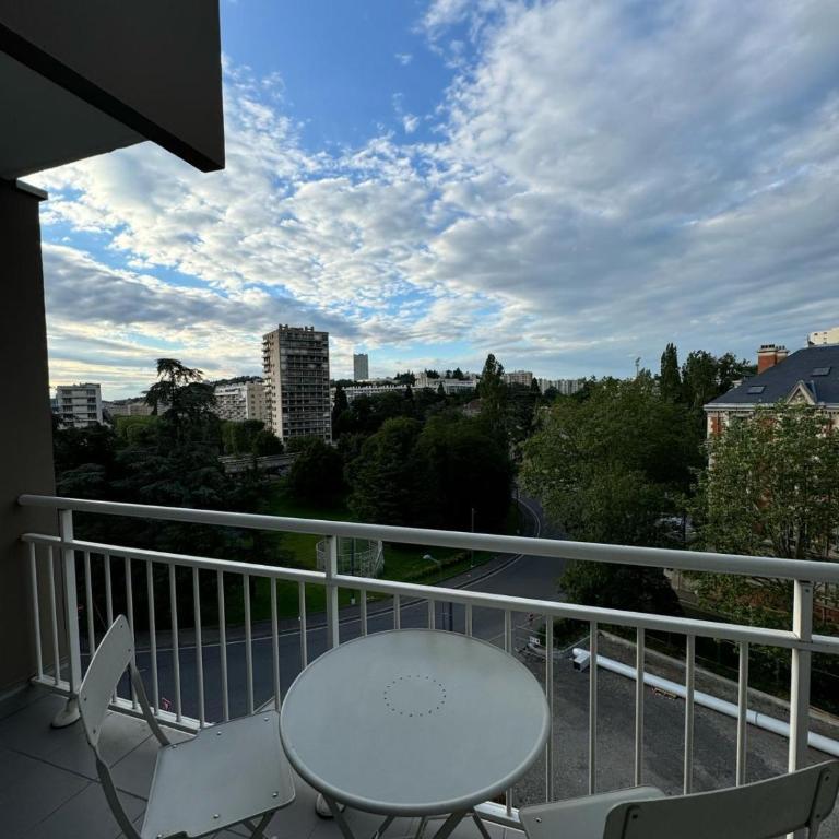Appart' Hôtel Fauriel Saint-Etienne Parking privé balcon wifi - Appartement 1 Chambre avec Balcon - 4