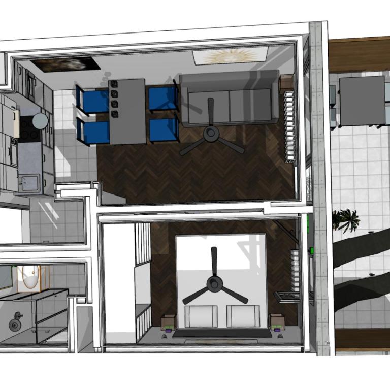 CT-GOLD Penthouse Bodensdorf Amatera privater Seezugang Hallenbad, Skiarena Gerlitzen - Apartment mit 1 Schlafzimmer - 4