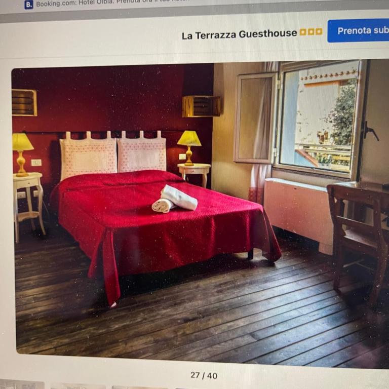 La Terrazza Guesthouse - Camera Doppia con Letti Singoli con Vista Giardino - 1
