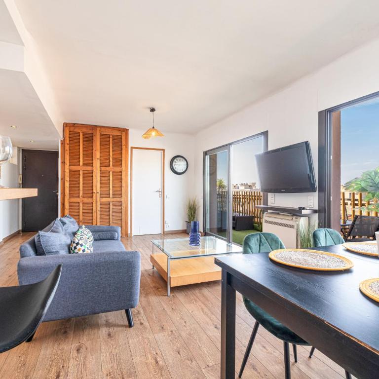 Open Sky Terrace Lage 1 Bdr & Parking - Appartement - Vue sur Ville - 8