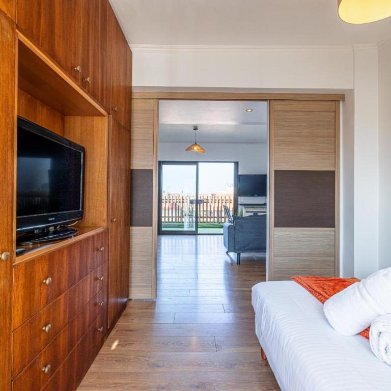 Open Sky Terrace Lage 1 Bdr & Parking - Appartement - Vue sur Ville - 32