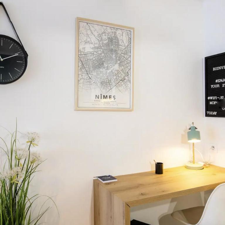 Studio Terrasse & Parking gratuit en residence - One-Bedroom Apartment - 5
