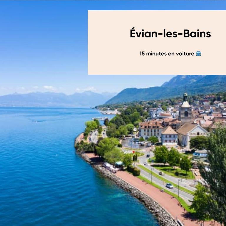 Cosy et moderne avec Clim - Lac Léman - Appartement 2 Chambres - 15