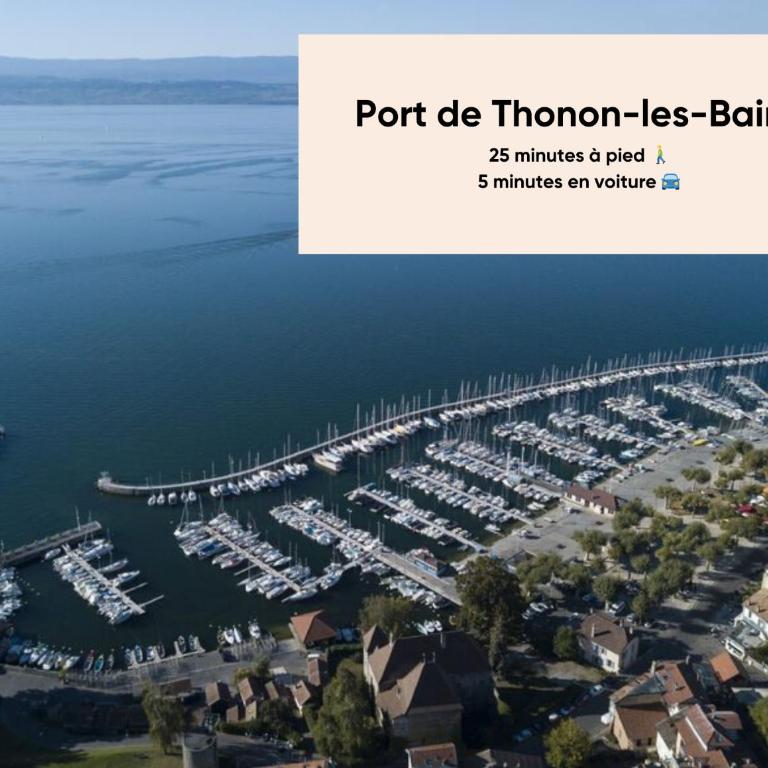 Cosy et moderne avec Clim - Lac Léman - Appartement 2 Chambres - 16