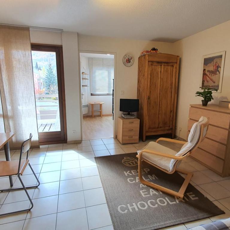Jardin Alpin Edelweiss by Mountain Collection Immobilier - Appartement 1 Chambre avec Balcon et Vue sur les Montagnes - 10