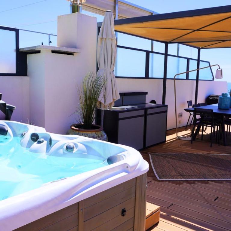 Villa avec Rooftop, Jacuzzi & vue mer by Palmazur - Villa con Vista Mare - 67