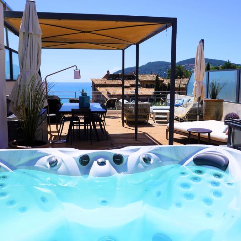 Villa avec Rooftop, Jacuzzi & vue mer by Palmazur - Villa con Vista Mare - 6