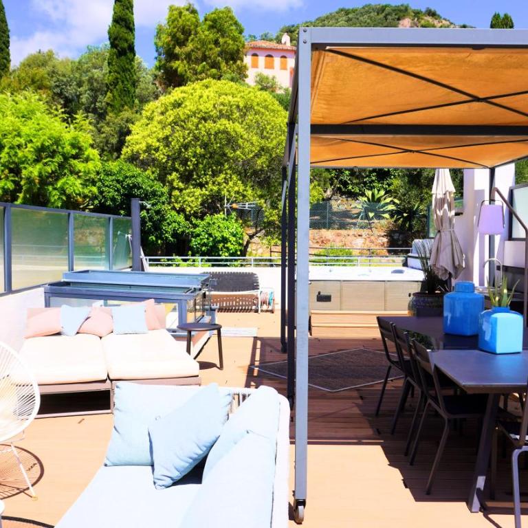 Villa avec Rooftop, Jacuzzi & vue mer by Palmazur - Villa con Vista Mare - 64