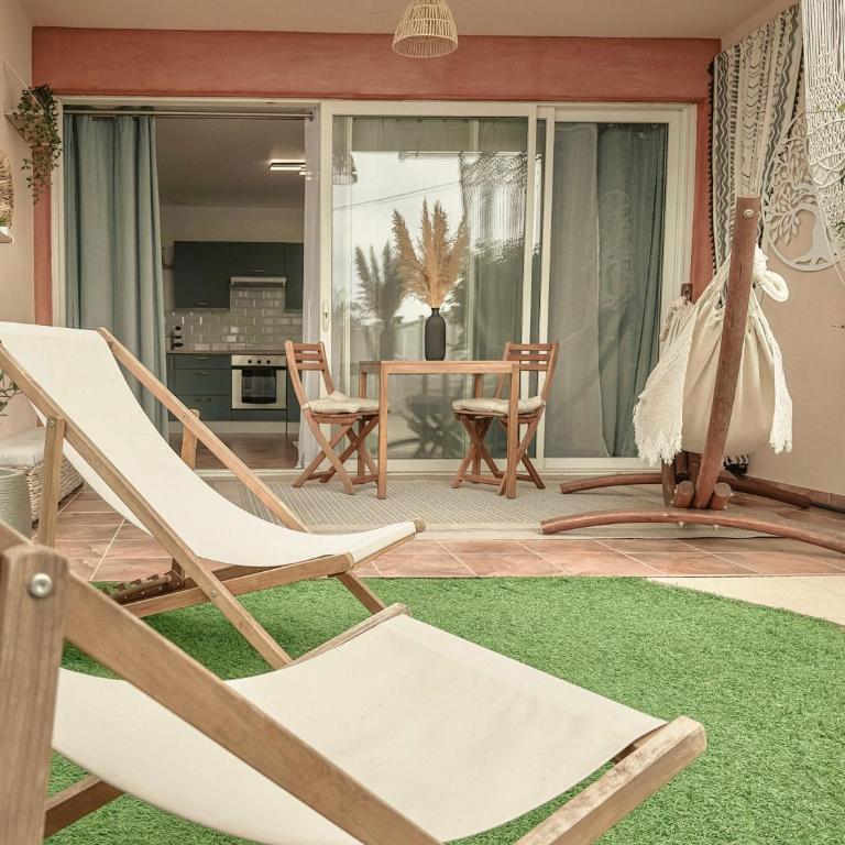 La Parenthèse au cœur des palmiers, sur les hauteurs de Grasse - Appartement 1 Chambre - 22