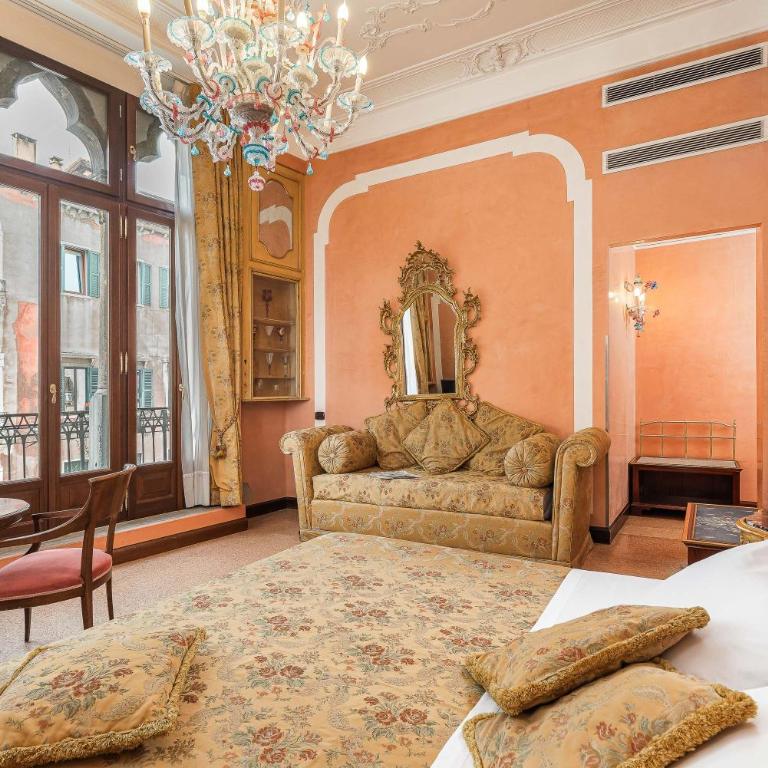 Hotel San Moisè - Camera Luxury Matrimoniale/Doppia con Letti Singoli con Balcone e Vista Canale - 2
