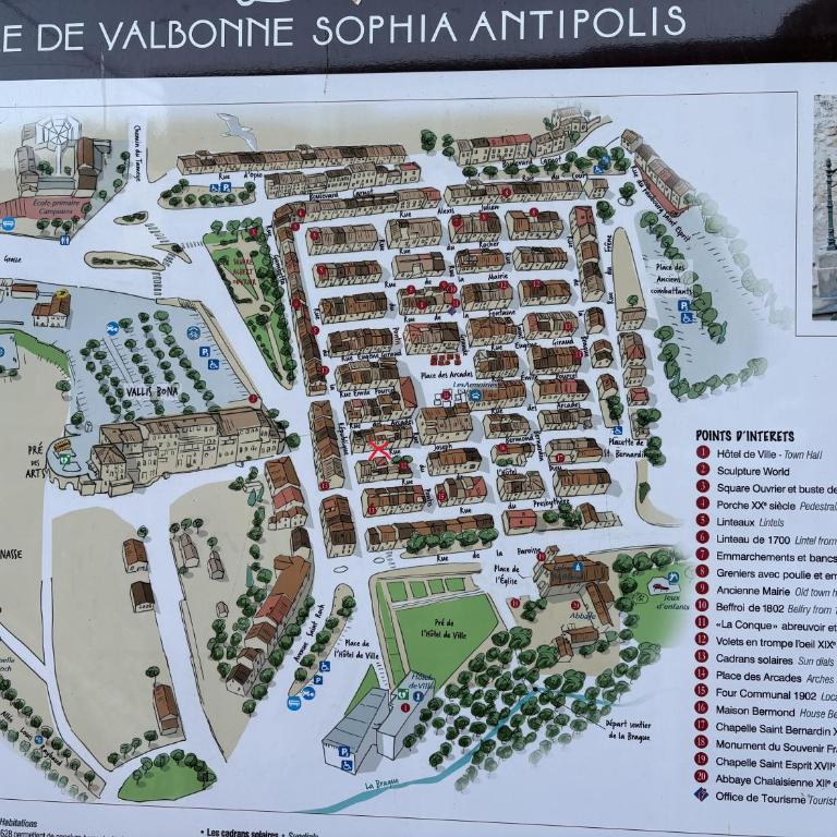 Cosy flat in the heart of Valbonne Village - Appartement 1 Chambre - 45