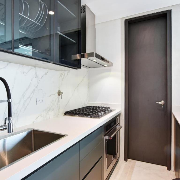 Blux Apartments Medellin - Apartamento de 1 dormitorio con balcón y vistas a la montaña - 8